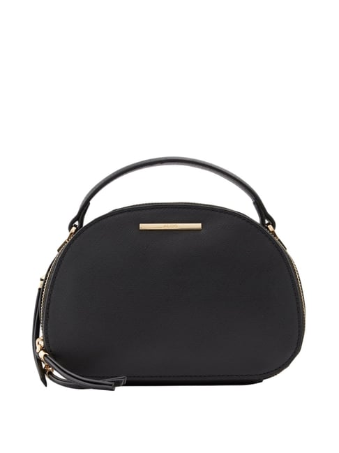 aldo black purse