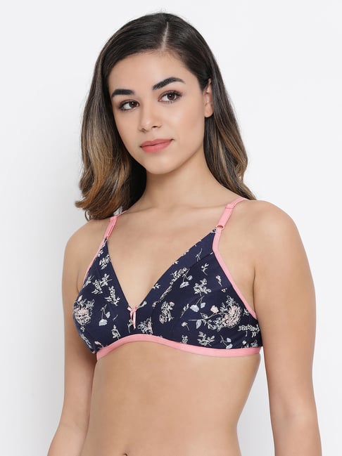 Buy Clovia Blue Half Coverage Padded Push-up Bra for Women's Online @ Tata  CLiQ