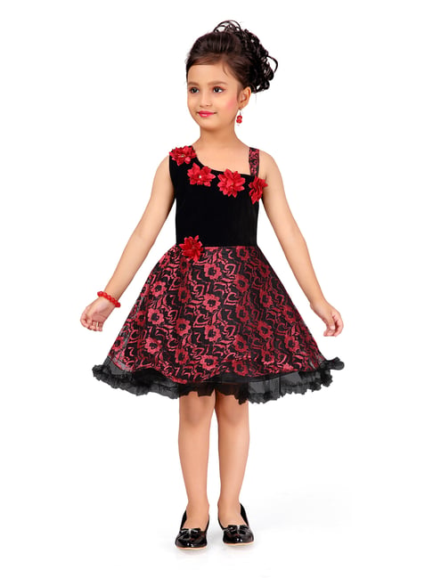 strapless open back dress Girls green red black fringe latin dance dresses for kids children ballroom  salsa rumba chacha dancing costumes for kids  Moderndancedress.com