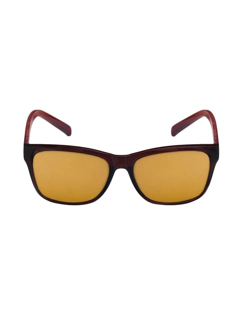 fastrack brown wayfarer sunglasses