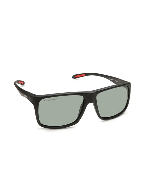 fastrack M101GR2 Wayfarer Men Sunglass (L, Black) in Rajkot at best price  by Vision Optic - Justdial