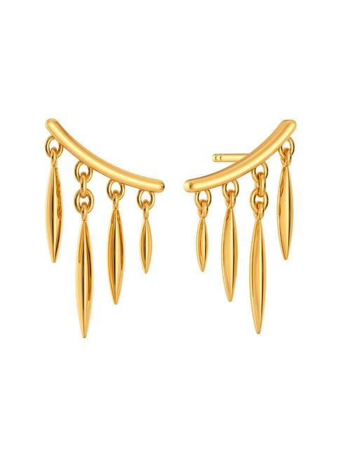 Melorra 18K Glow Belle Gold Earrings : Amazon.in: Fashion