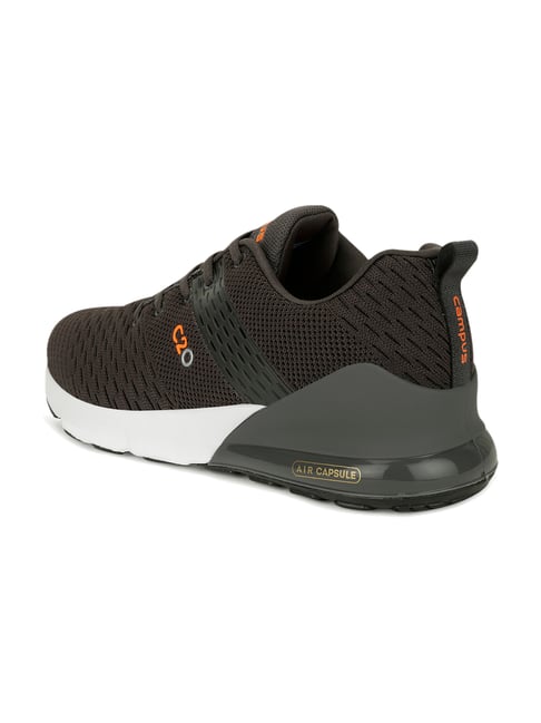 Campus Men's Baleno Charcoal Grey Running Shoes