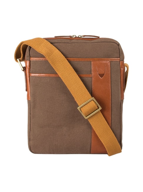 Brown Mens Leather Sling Bag at Rs 550/piece in Loni | ID: 20794725312
