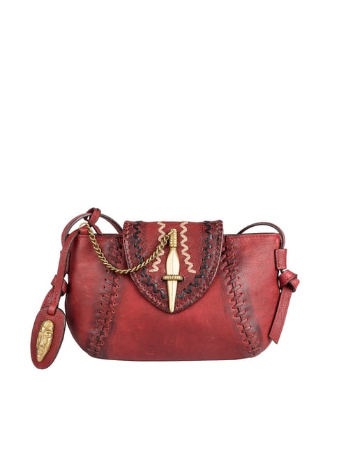 Buy HIDESIGN Zip Closure Pure Leather Womens Casual Tote Handbag | Shoppers  Stop