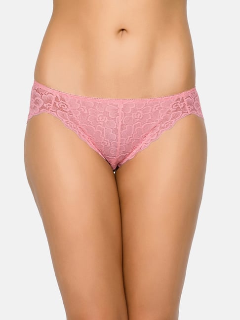 Wacoal Pink Lace Bikini Panty Price in India