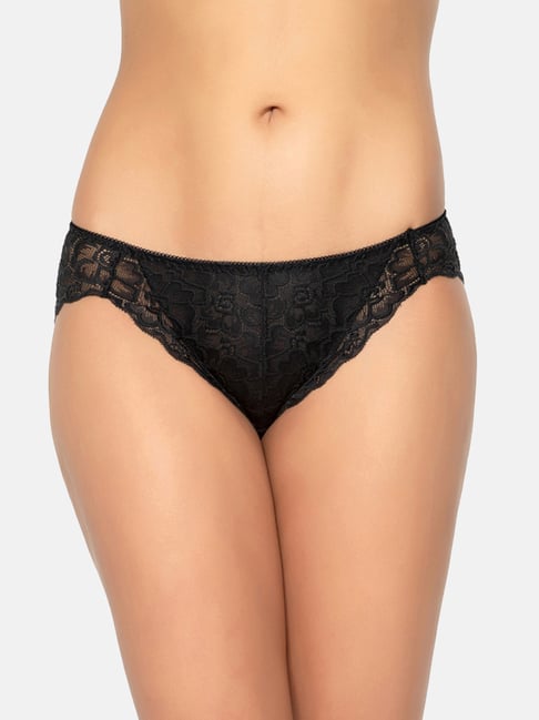 Buy Wacoal Black Lace Bikini Panty for Women Online @ Tata CLiQ