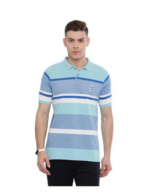 Proline Multicolor Striped Polo T-Shirt 