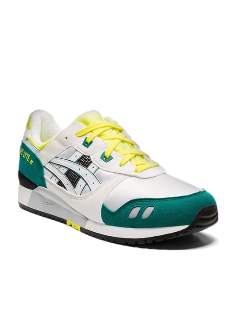 Asics gel lyte iii mens best sale white