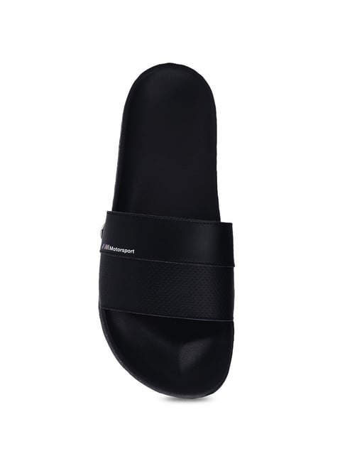 Puma bmw best sale sliders black