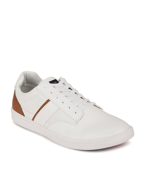 louis philippe white sneakers