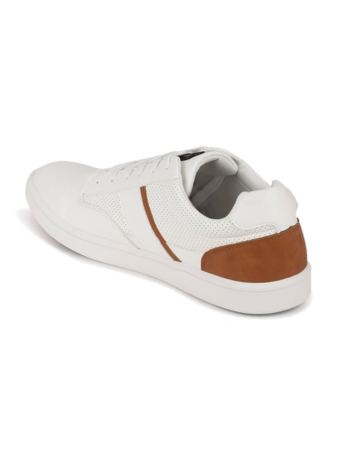 Louis philippe white shoes deals