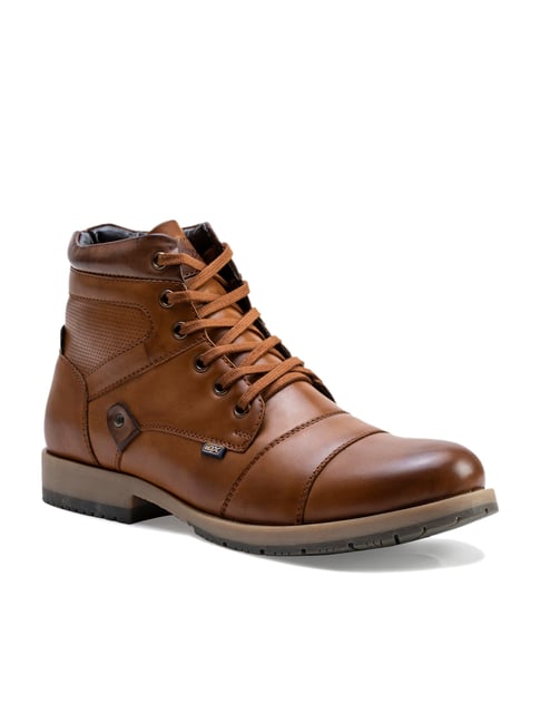 Buy ID Tan Derby Shoes for Men at Best Price Tata CLiQ