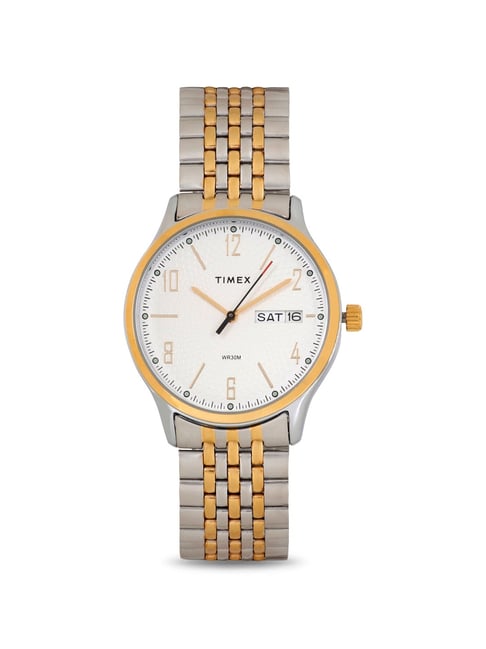 Buy TIMEX E Class 36 MM Rose Gold Stainless Steel Analog Watch For Women -  TWEL16801 | Shoppers Stop