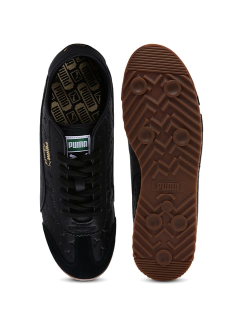 Buy Puma Roma 68 Gum Black Sneakers for Men at Best Price Tata CLiQ