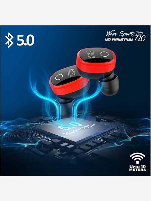 ant audio wave sports tws 720 bluetooth 5.0 wireless earbuds