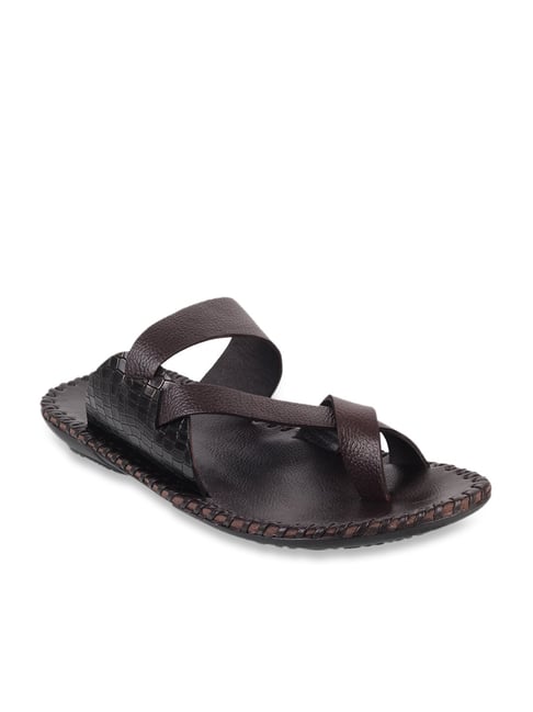 Buy Metro Men Black Sandals - Sandals for Men 1823697 | Myntra