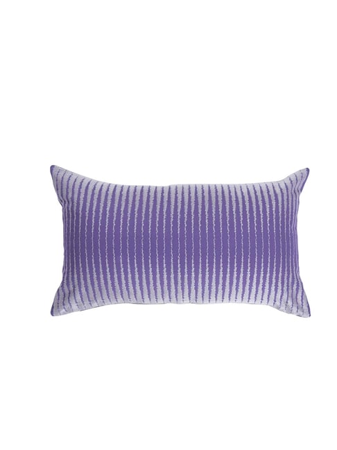 Maspar Co-Exist Purple Cotton Cushion Cover-picture-43