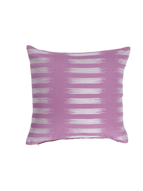 Maspar Co-Exist Purple Cotton Cushion Cover-picture-47