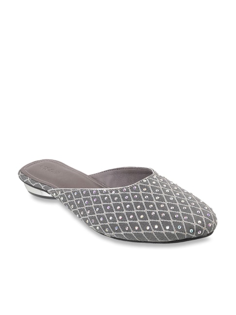 Mochi Grey Mule Shoes Price in India