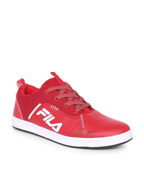 fila red sneakers