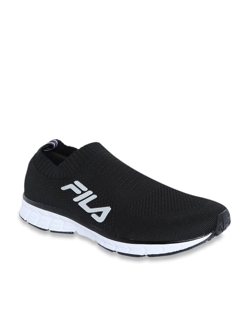 fila black running shoes