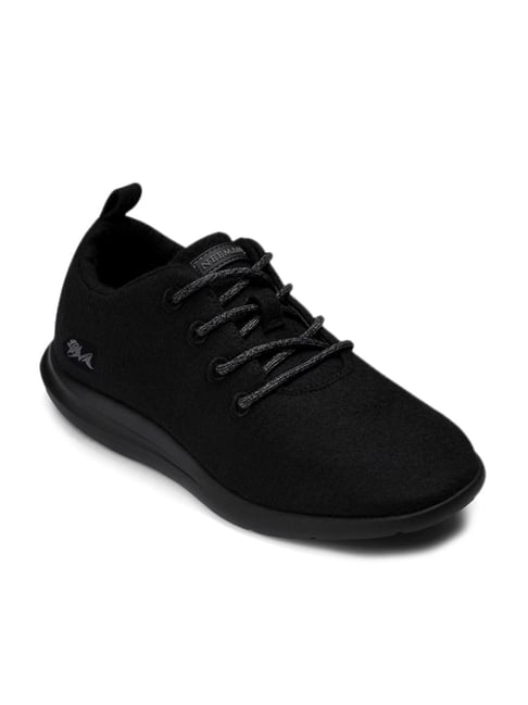 black casual sneakers