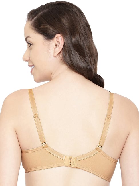 Buy Enamor A055 With Detachable Straps T-Shirt Bra-Non-Padded -Skin for Women  Online @ Tata CLiQ