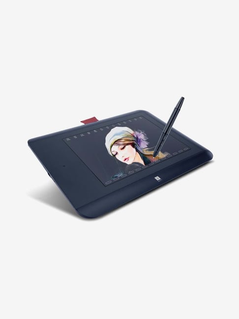 iball Pen Digitizer 9.5x8.5 Inches Graphics Tablet PD 8068U, Black