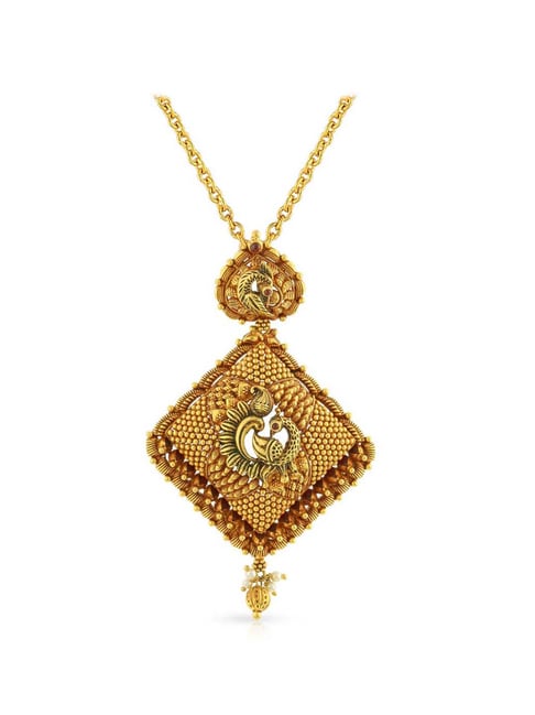 Diamonds Divine 22 kt Gold Pendant 