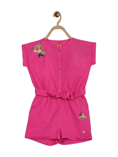 pink giraffe jumpsuit