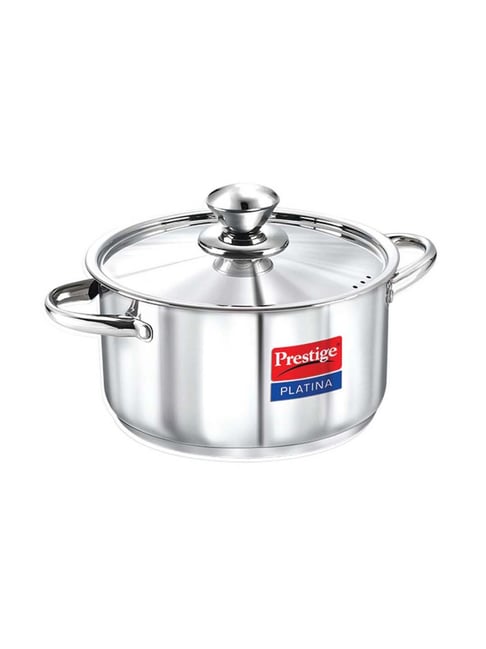 Prestige Omega Silver Platina SS 240 mm Casserole Set of 1