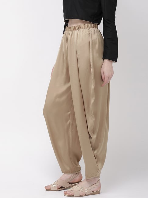 Buy Go Colors! Fuchsia Regular Fit Dhoti Pants for Women Online @ Tata CLiQ