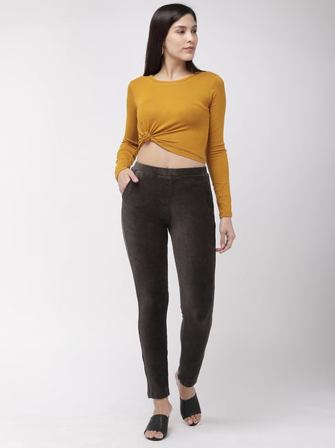 Buy Go Colors! Black Mid Rise Jeggings for Women Online @ Tata CLiQ