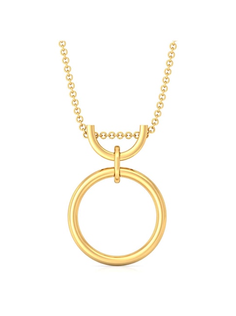 Melorra Take Two 18 kt Gold Pendant without Chain