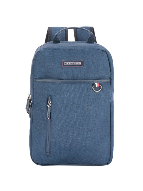 Buy Tommy Hilfiger 20 Ltrs Navy Large Laptop Backpacks For Men At