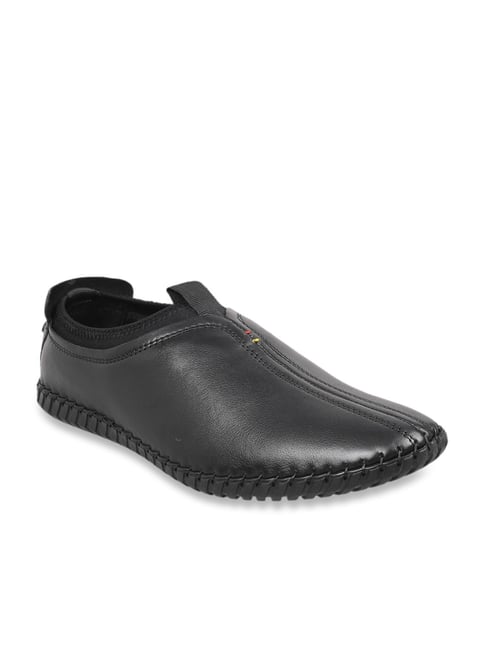 Buy Mochi Men Black Casual Slip Ons Online - Mochi Shoes