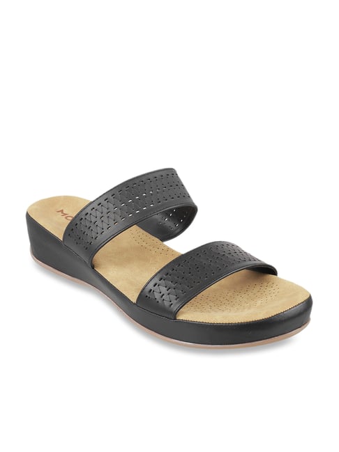 MOCHI Womens Synthetic Black Sandals (Size (5 UK (38 EU)) 