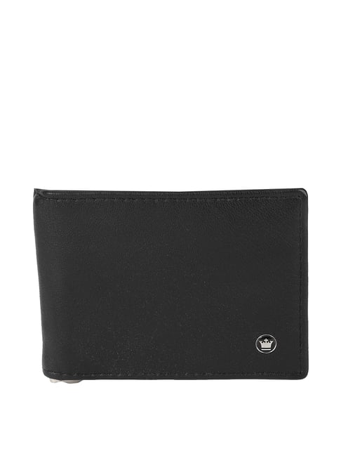 Designer Wallets Louis Philippe Purse Louis Philippe Black Casual