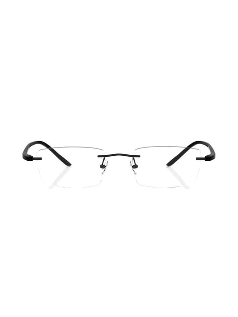 Trendy Square Rimless Sunglasses for Women Oversized Designer Style UV