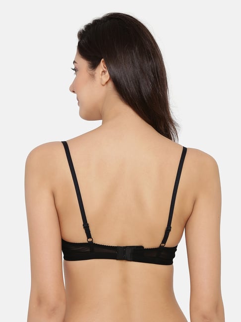 Buy Clovia Black Non Wired Padded T-Shirt Bra for Women Online @ Tata CLiQ