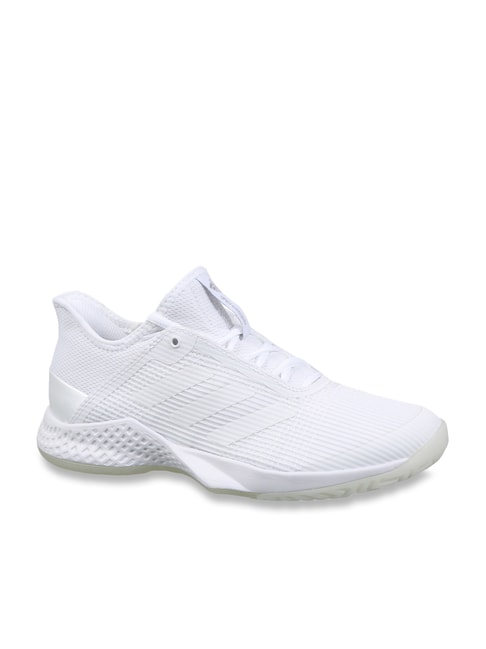 Adidas Adizero Club White Tennis Shoes 
