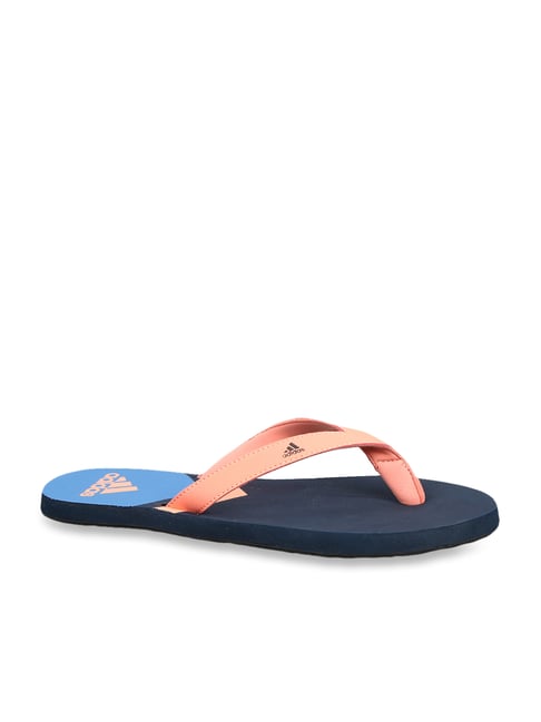 Adidas Women's Eezay 2019 Peach Flip Flops