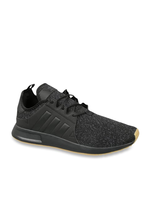 Adidas x_plr knit sales black & gum shoes