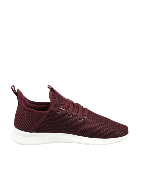 Adidas cheap cloudfoam maroon