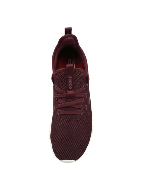 Adidas cloudfoam pure women's sales maroon