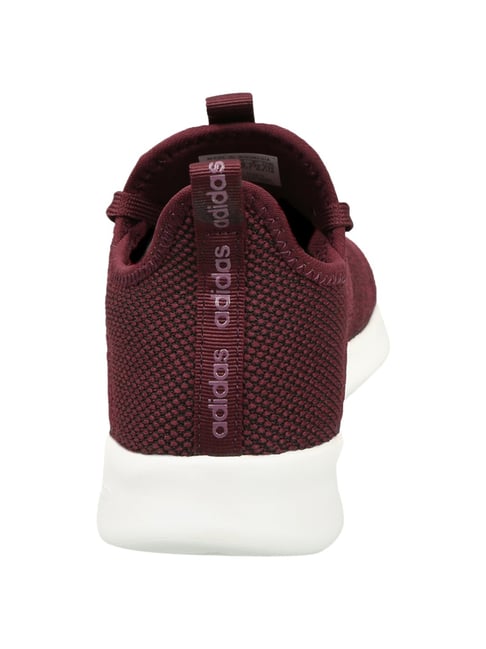 Burgundy adidas hot sale cloudfoam