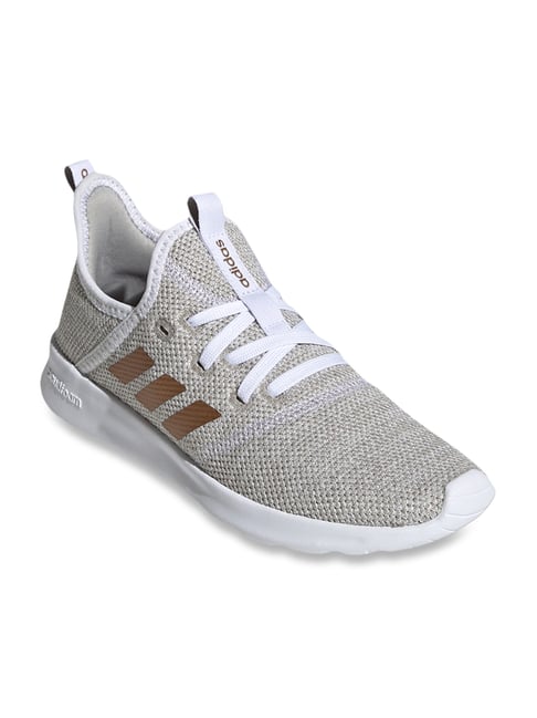 Adidas Women's Cloudfoam Pure Grey Running Shoes