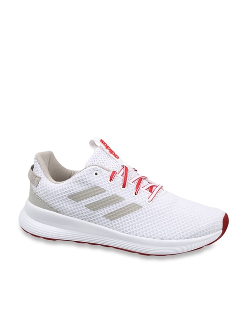 Adidas Strikerr White Running Shoes 