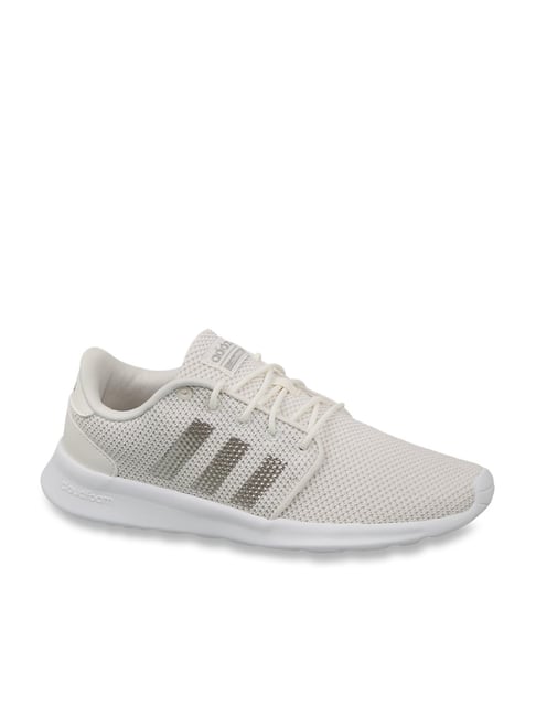 Adidas Women s QT Racer White Running Shoes